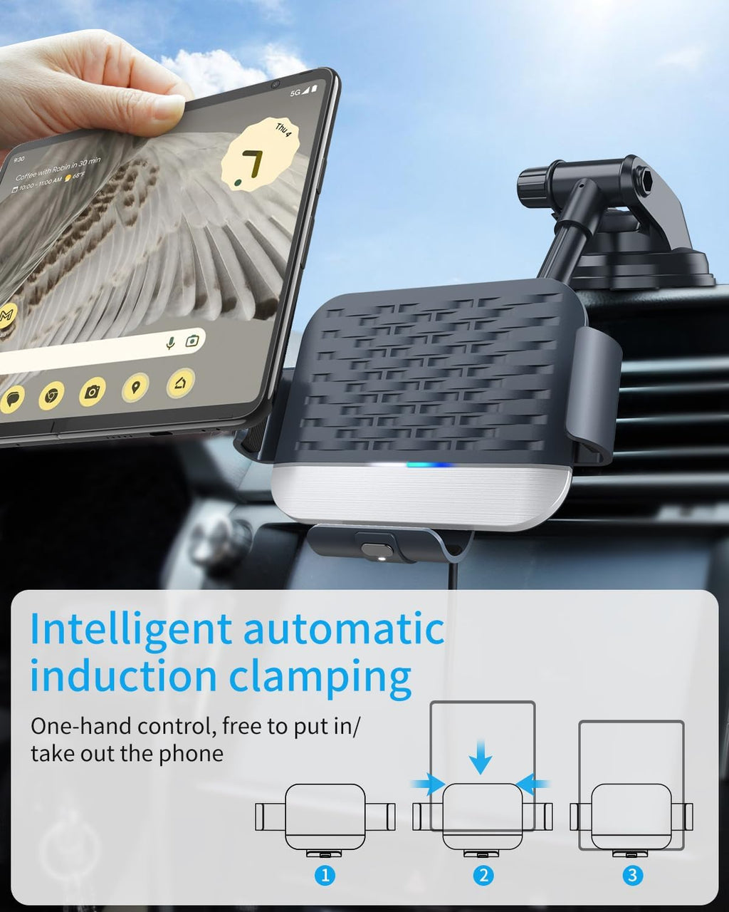 Wireless Car Charger For Pixel Fold Series
