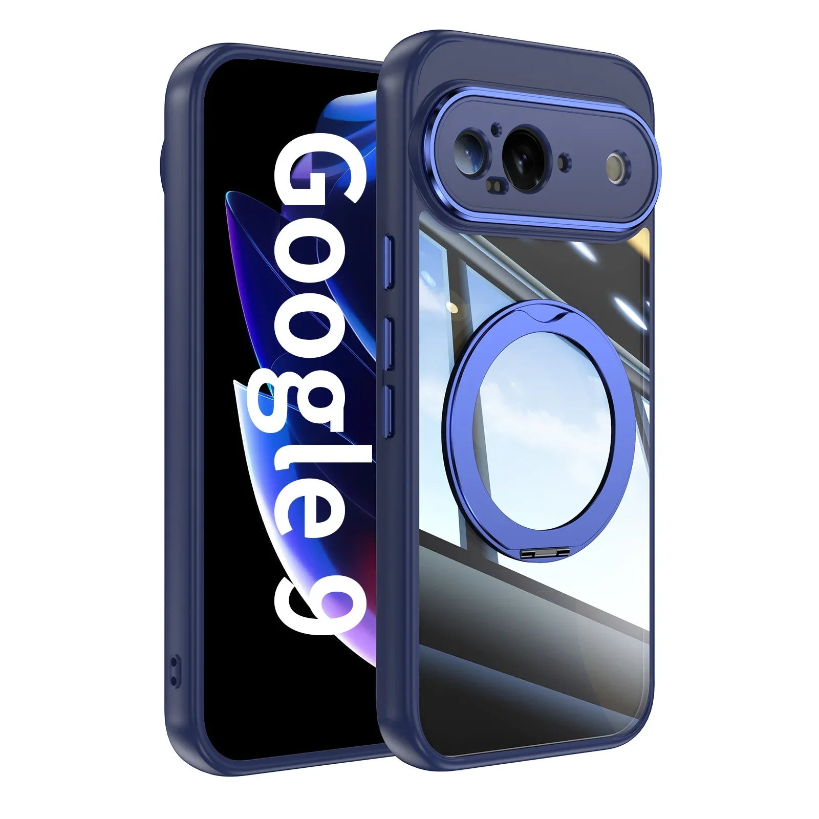 Magnetic Shockproof Case with Stand For Pixel 9A and Pixel 8A