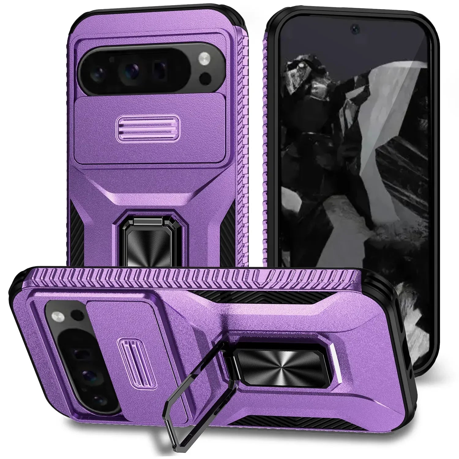 Slide Camera Protection Case For Google Pixel 9 Series