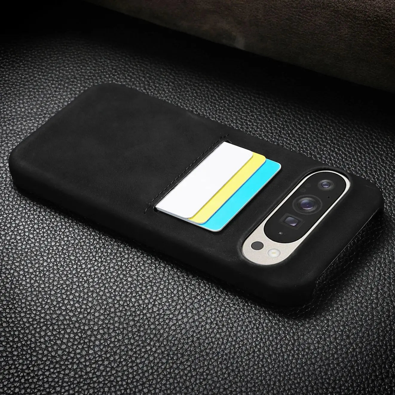 Card Slot Leather Case For Google Pixel Series