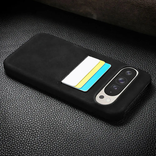 Card Slot Leather Case For Google Pixel Series