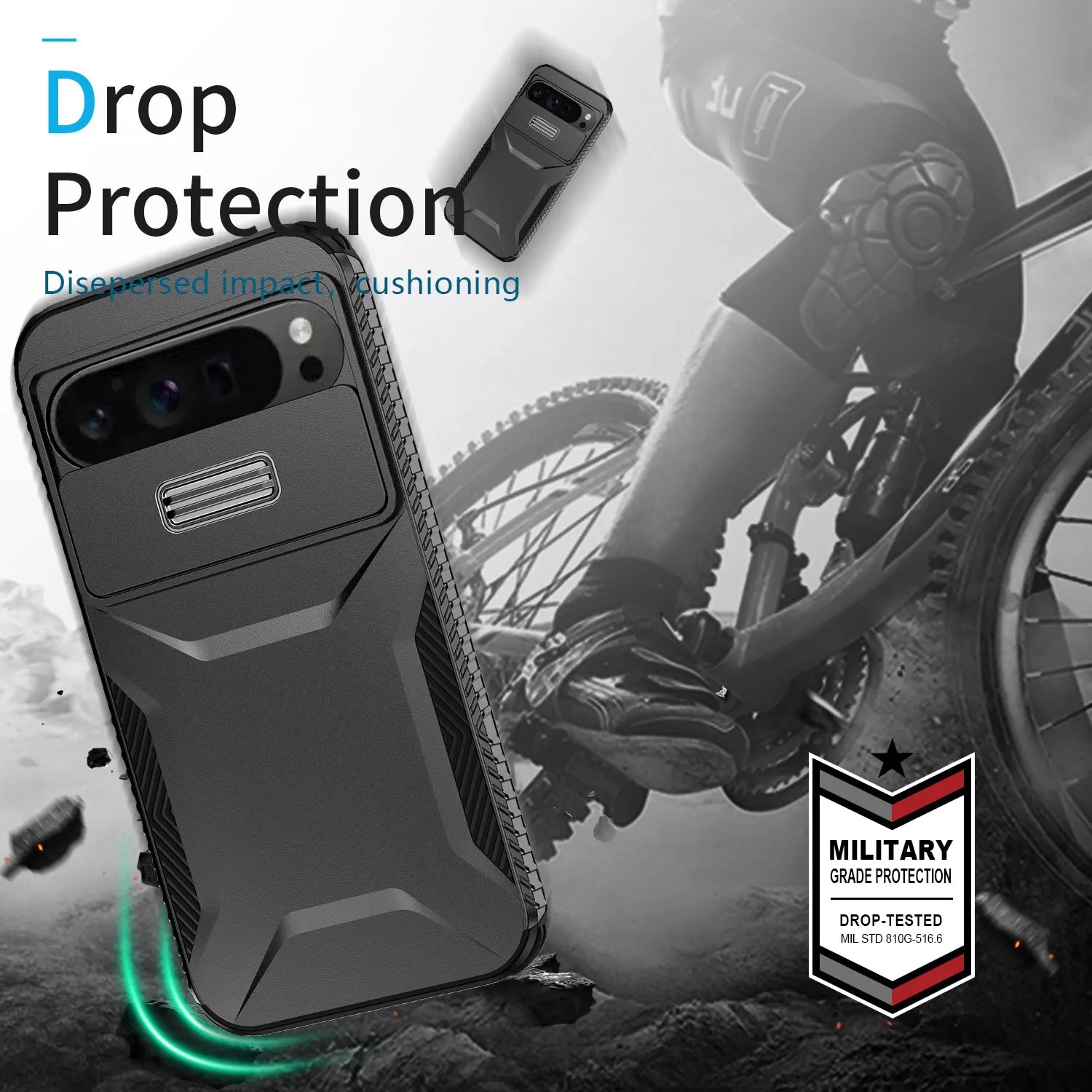 Slide Camera Protection Case For Google Pixel Series