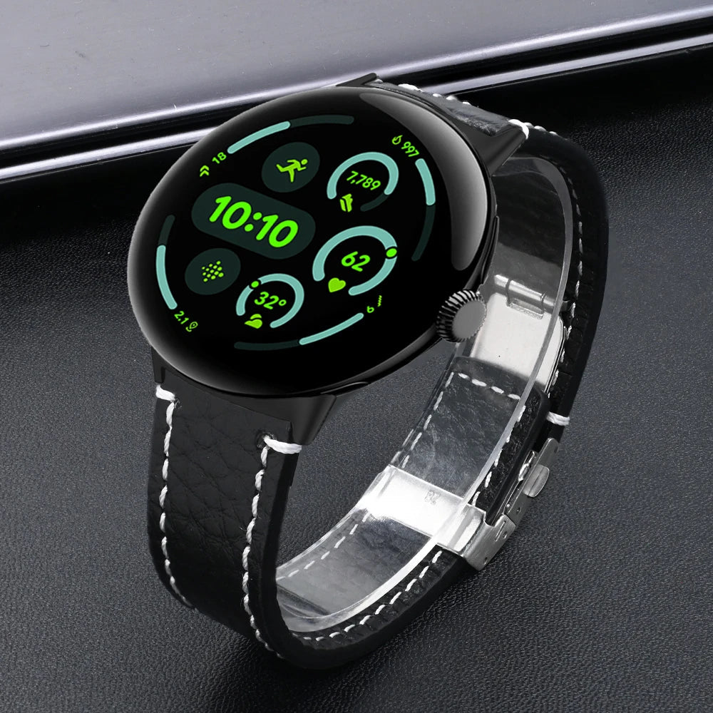 Leather Band for Google Pixel Watch 3
