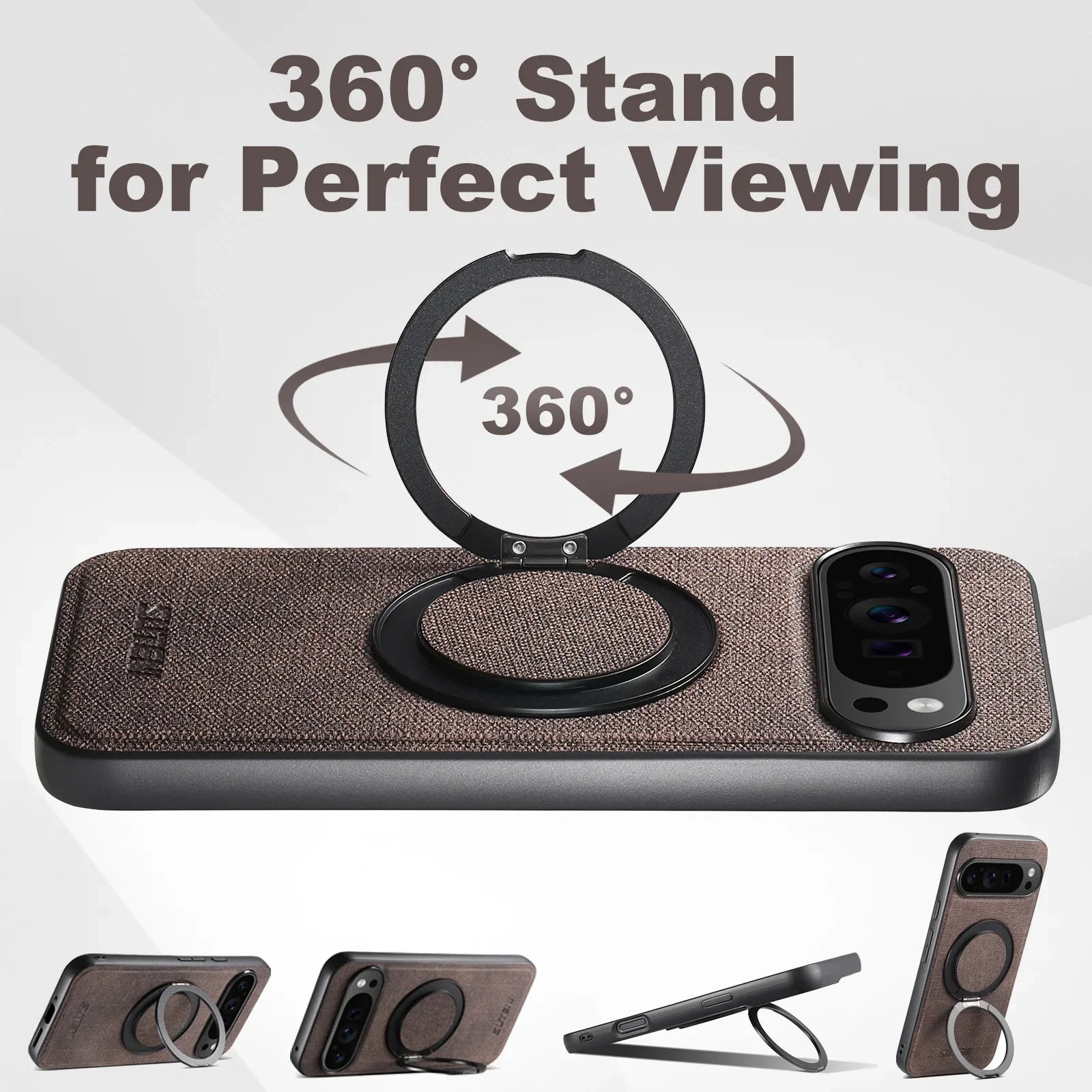 Fabric Case with 360° Ring Bracket