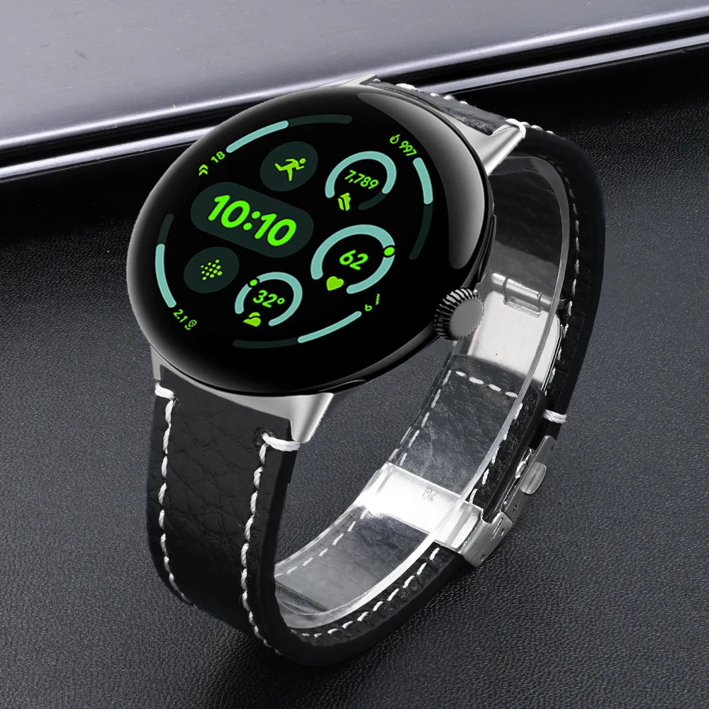 Leather Band for Google Pixel Watch 3