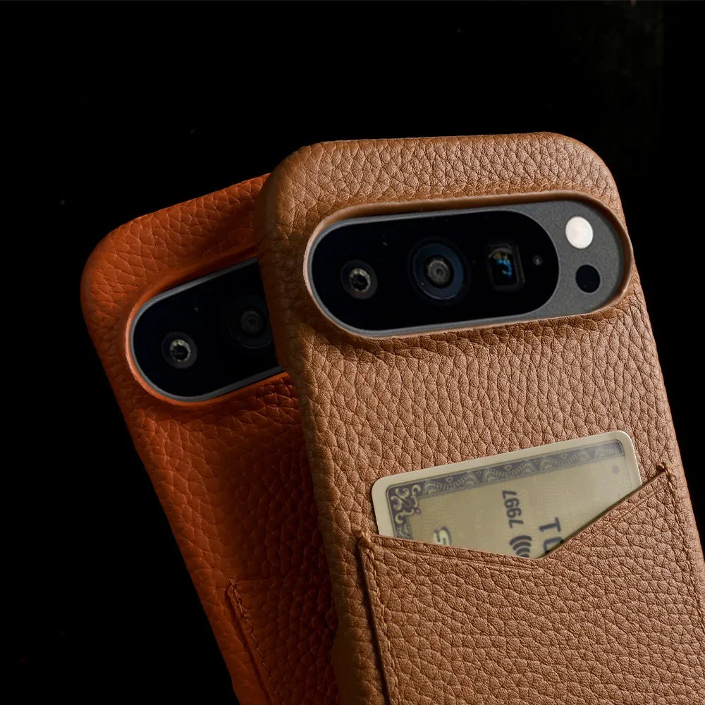 Crossbody Leather Case with Card Holder For Pixel Series