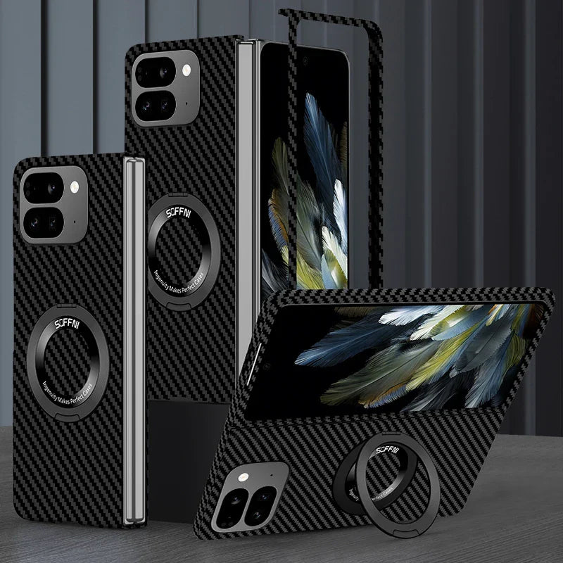 Magnetic Shockproof Case with Stand For Google Pixel 9 Pro Fold