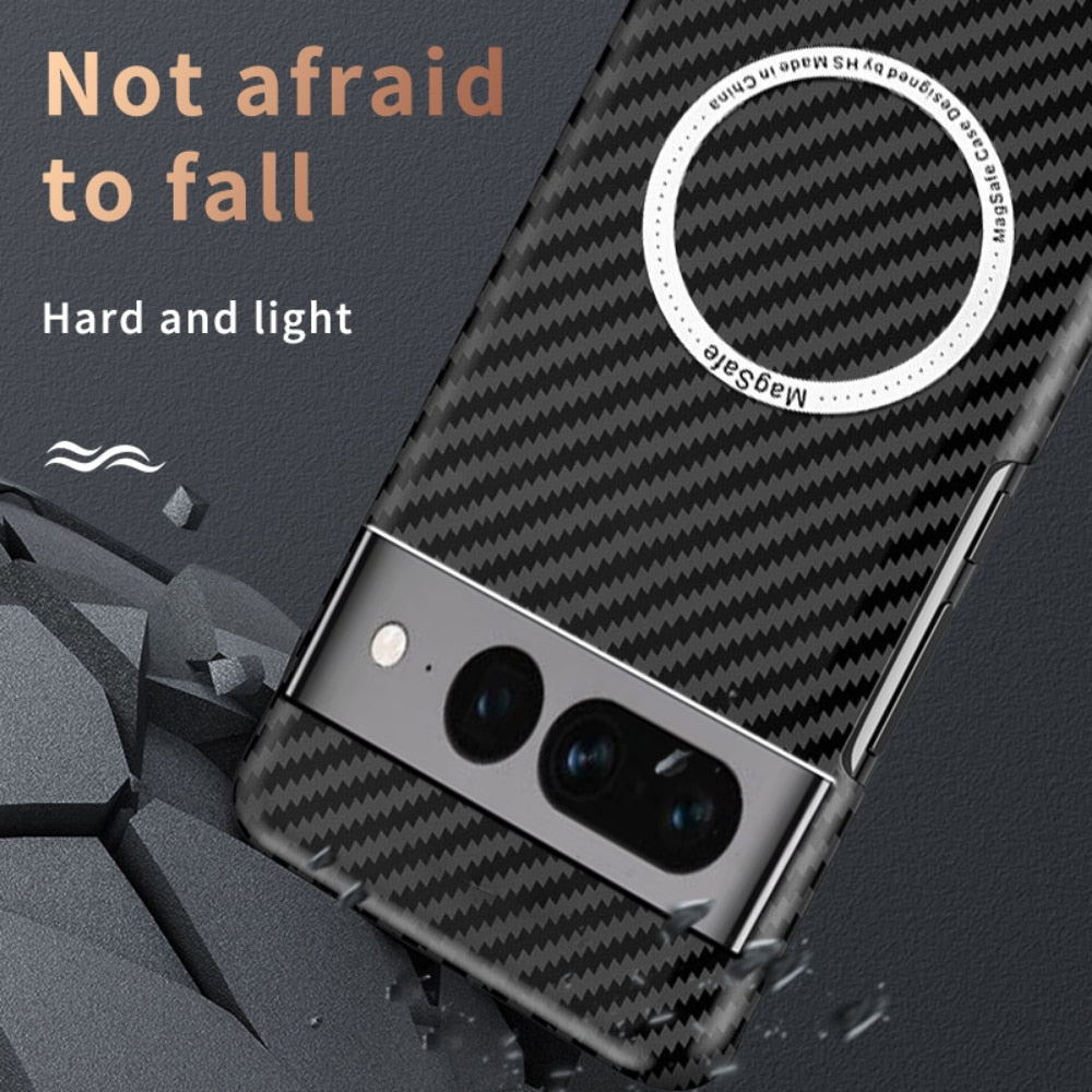 Luxury Carbon Fiber Phone Case For Google Pixel Series