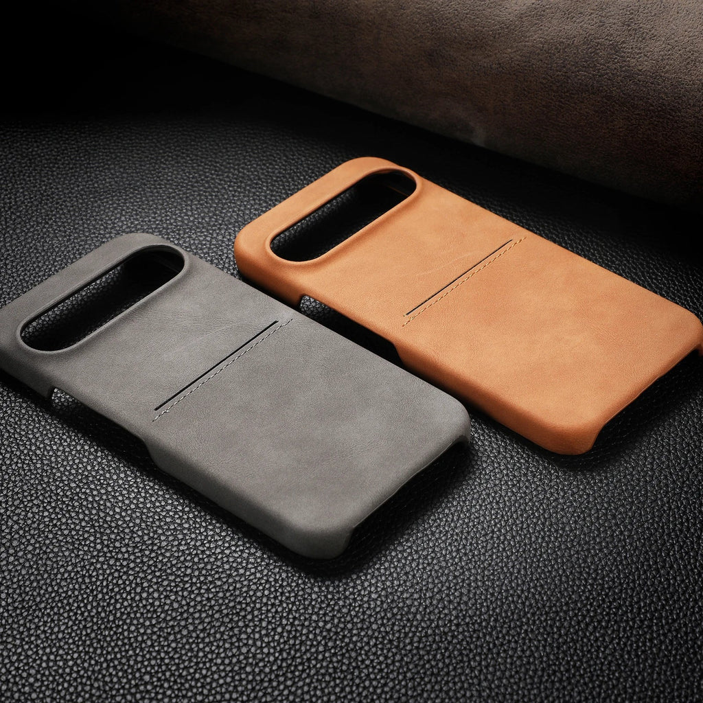 Card Slot Leather Case For Google Pixel Series