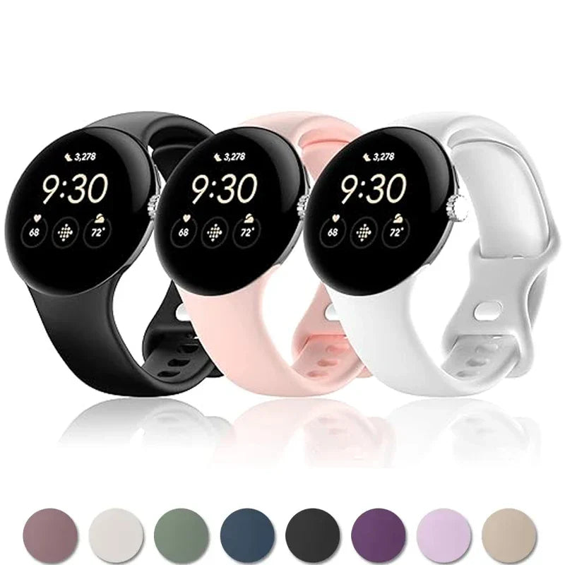 Sport Silicone Band For Google Pixel Watch Series