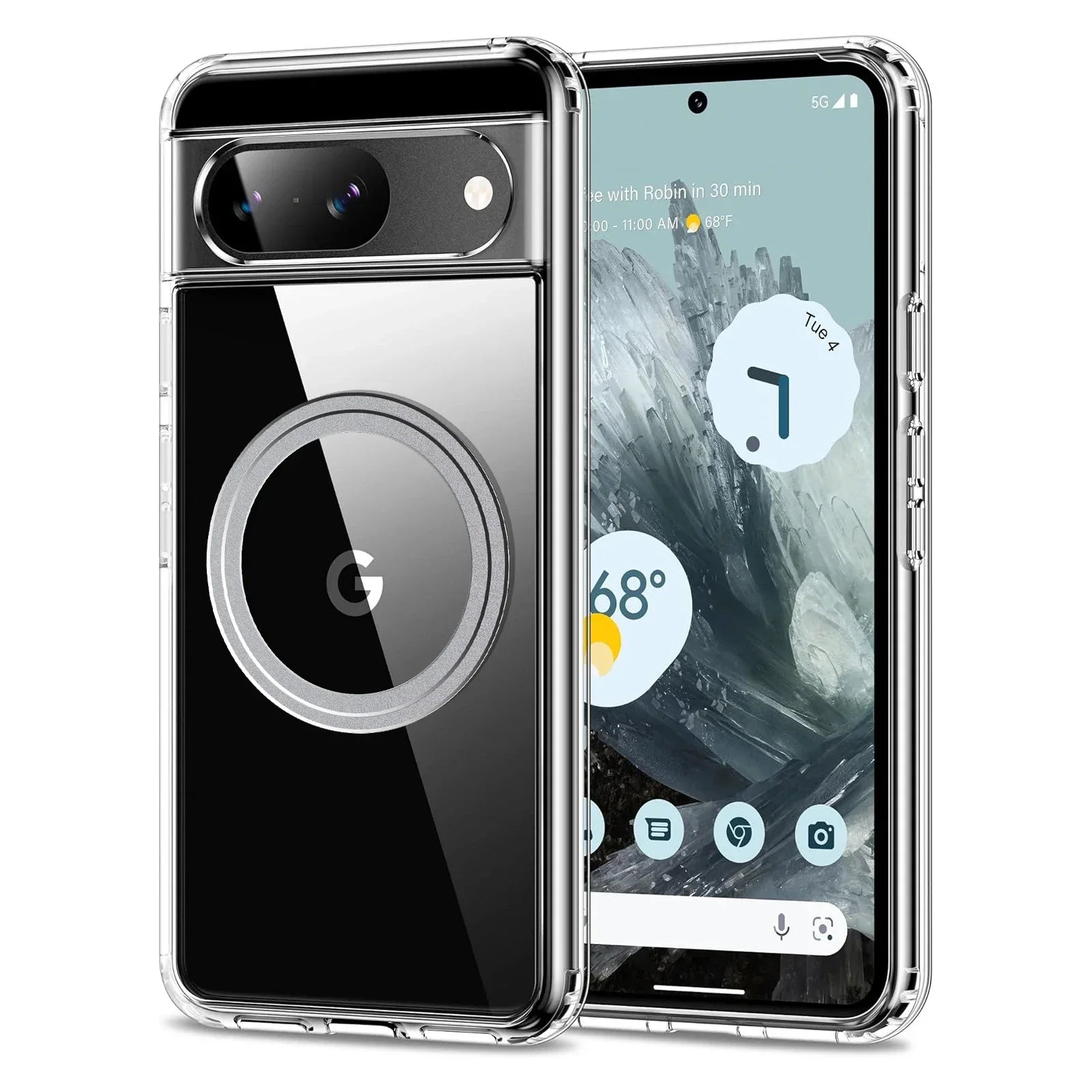 Transparent Magsafe Case For Google Pixel Series