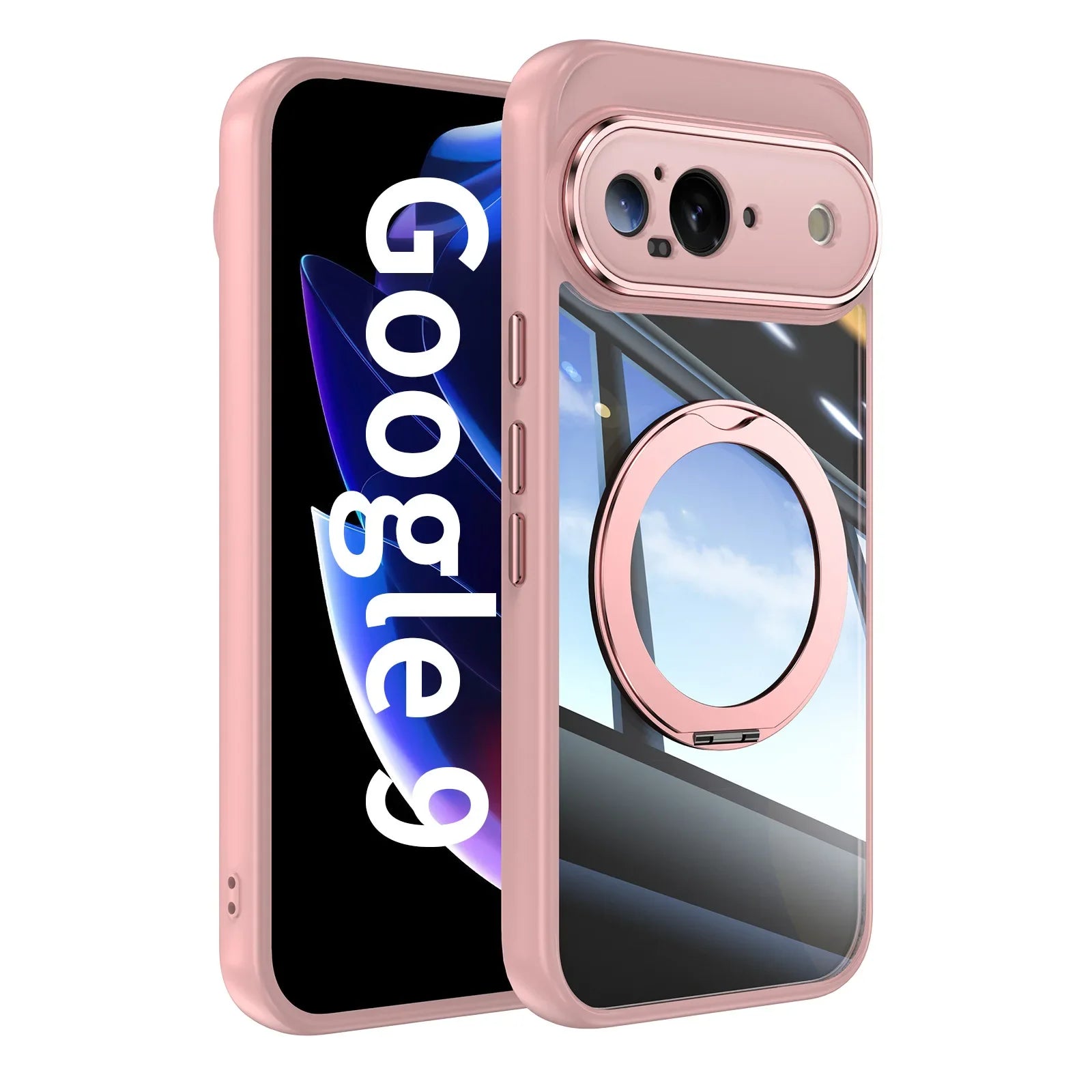 Magnetic Shockproof Case with Stand For Pixel 9A and Pixel 8A