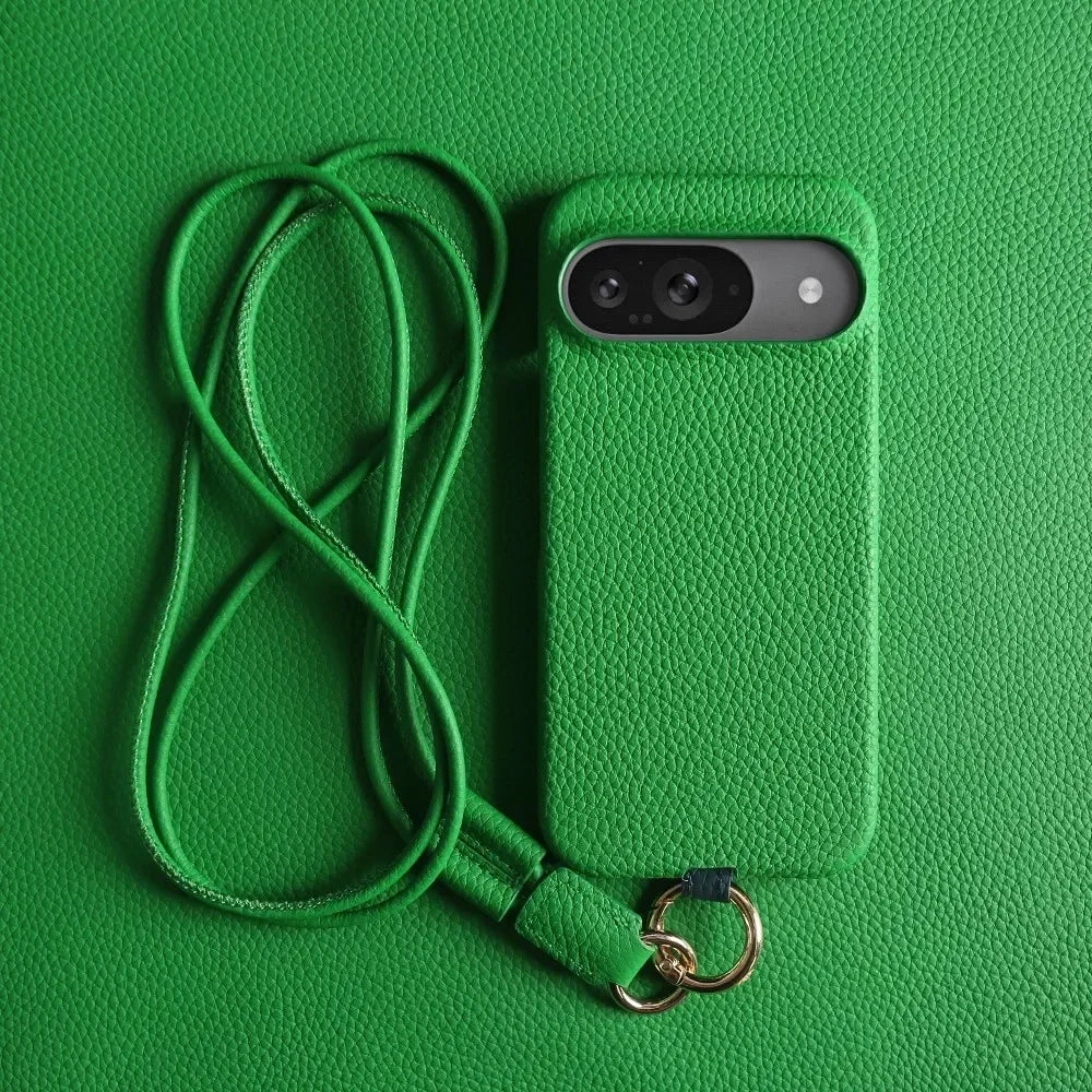 Crossbody Leather Case For Google Pixel Series