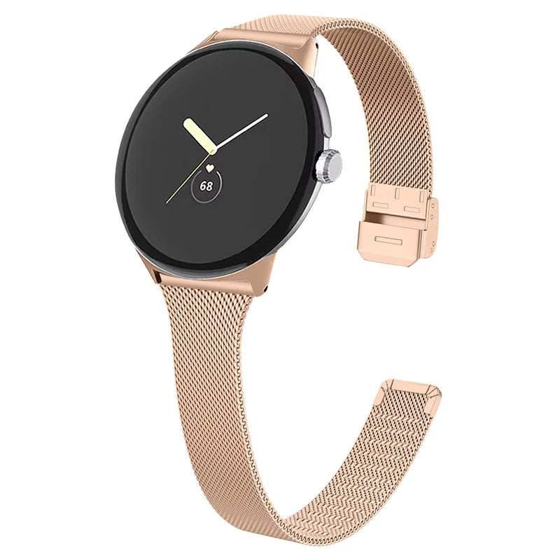 Stainless Steel Slim Band For Google Pixel Watch Series