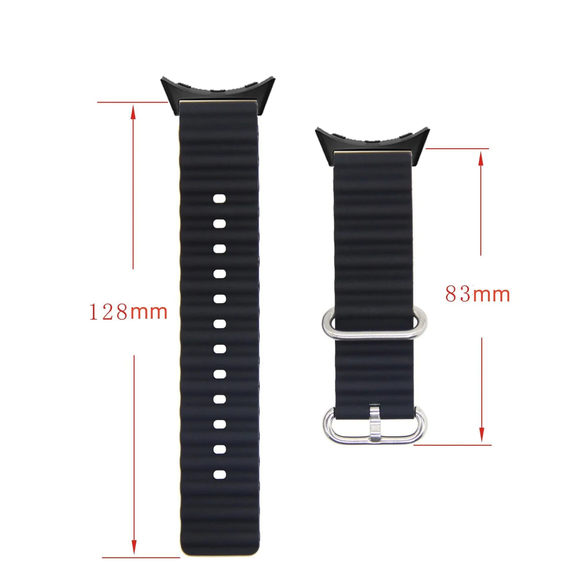 Silicone Ocean Band For Google Pixel Watch Series