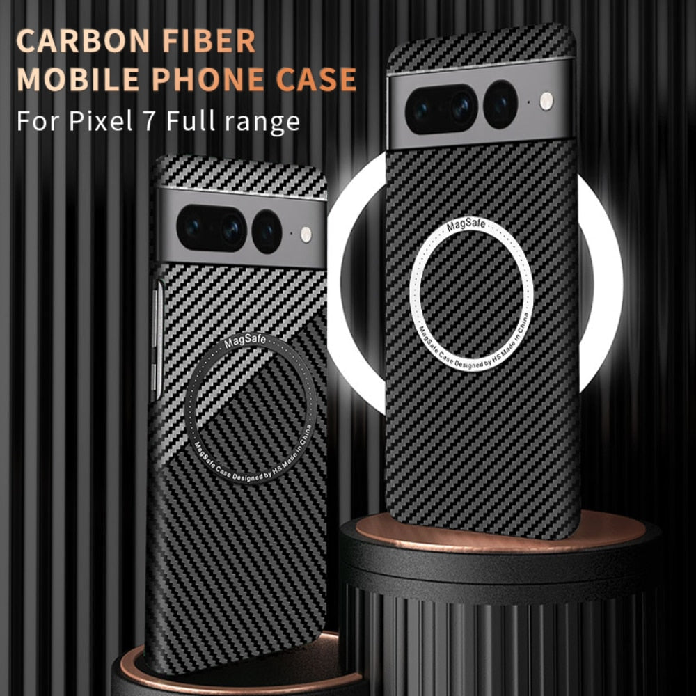 Luxury Carbon Fiber Phone Case For Google Pixel Series