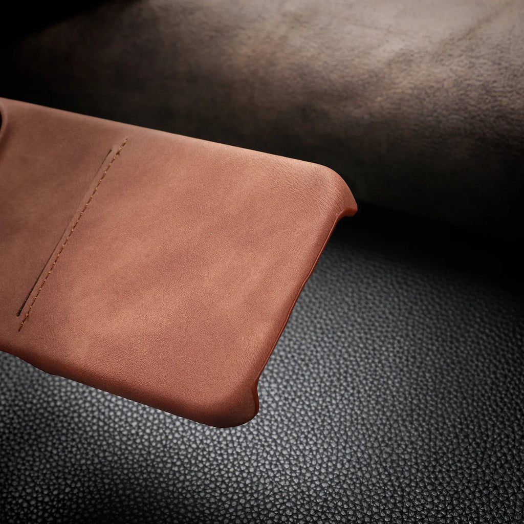 Card Slot Leather Case For Google Pixel Series