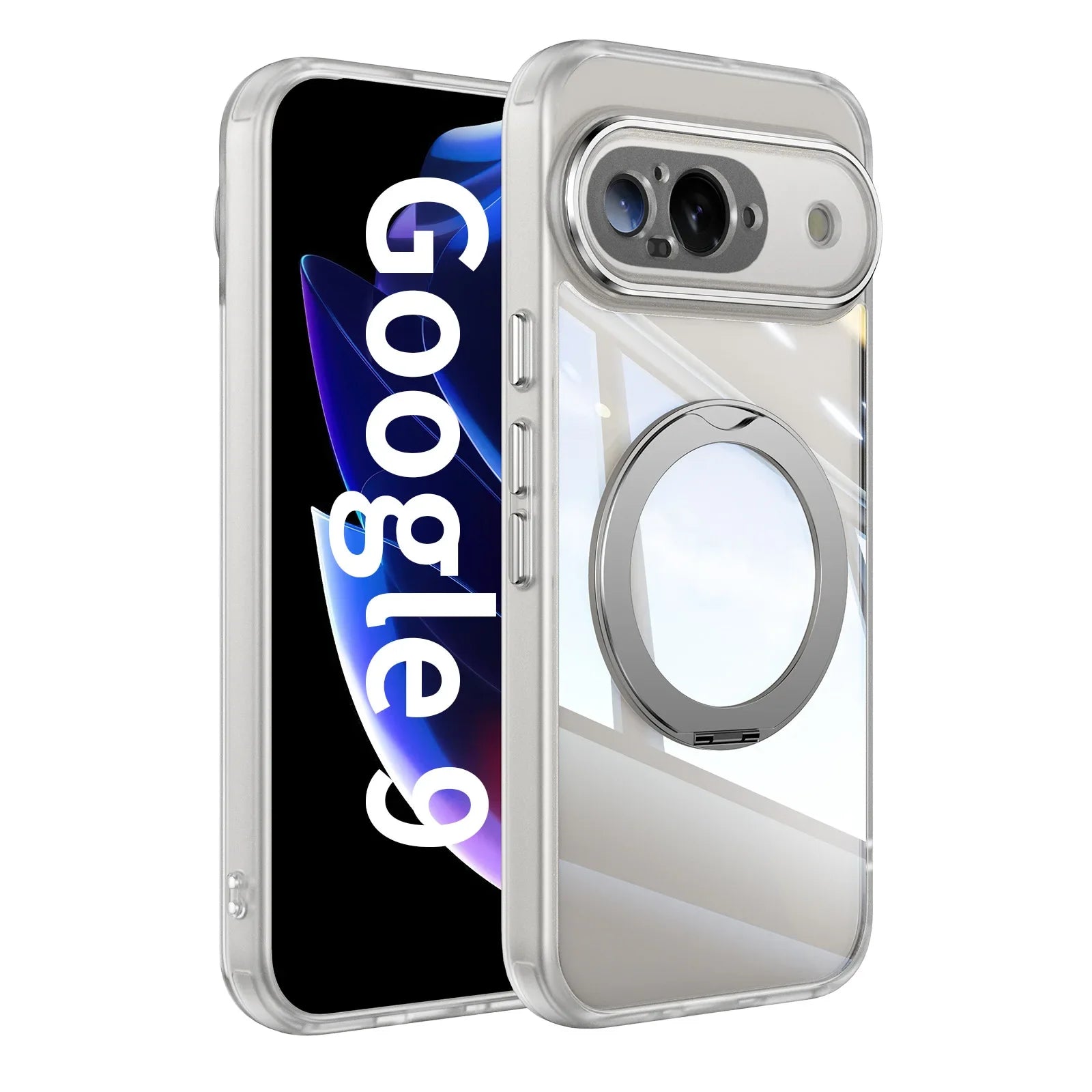 Magnetic Shockproof Case with Stand For Pixel 9A and Pixel 8A