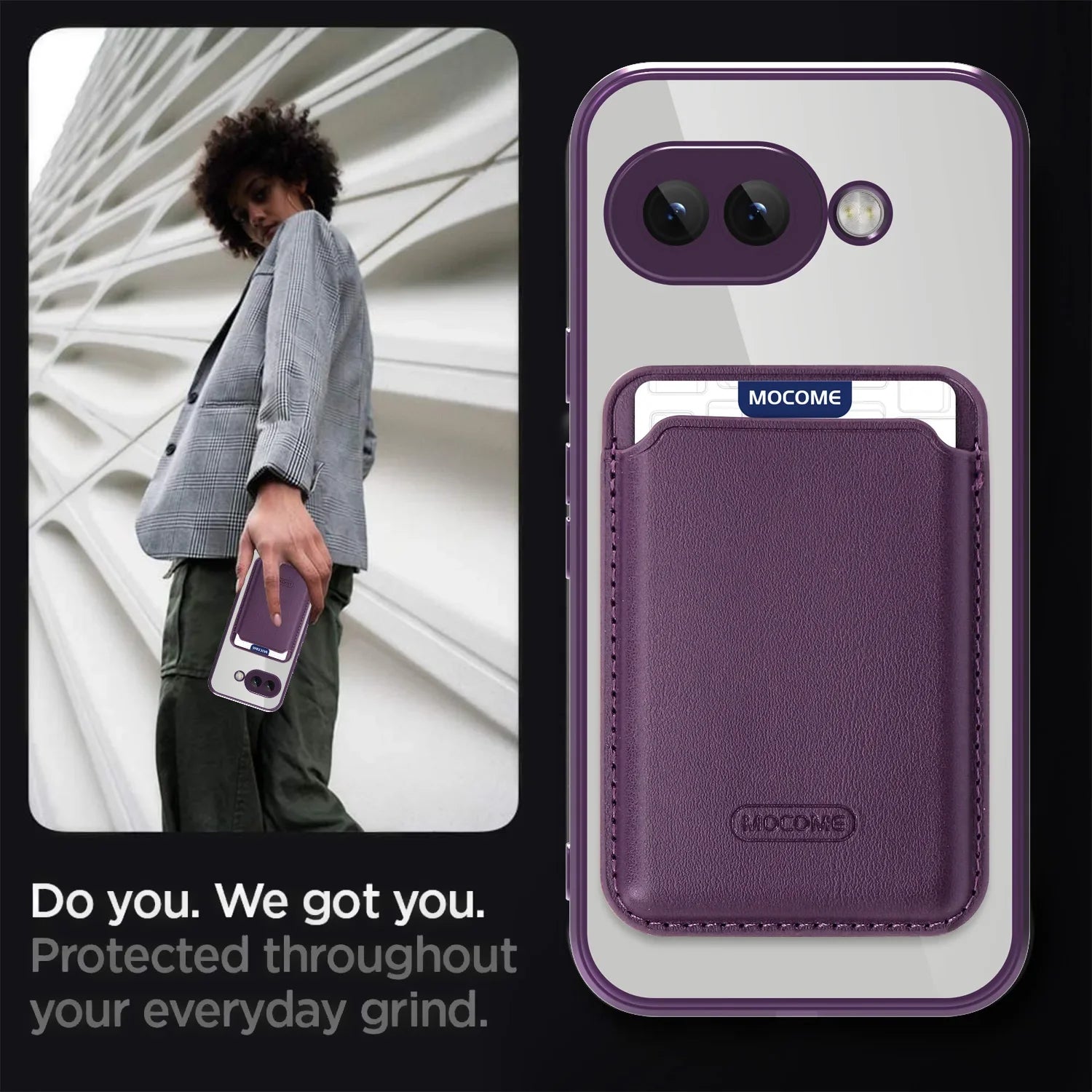 Magnetic Case with Wallet