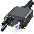 5 in 1 Retractable Car Charger